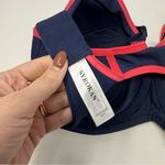 SYROKAN NWT Full Support Racerback Lightly Lined Underwire Sports Bra 34E Blue Size undefined Photo 8