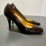 Tahari Enya Patent Leather Square Toe Heels Photo 2
