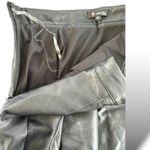 Faux leather pleated skirt size medium Black Photo 7