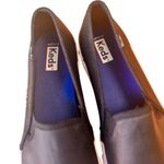 Keds  Womens Black Faux Leather Slip On No Tie Cushioned Sneakers Size 9.5 in EUC Photo 7