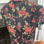 Arizona Jeans Arizona Jean Co Floral Mesh Mini Dress Size Large Gothic Y2K Grunge Vibes Photo 10