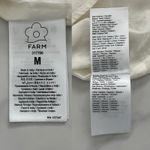 Farm Rio  Embroidered tiered maxi dress Linen Blend Sz M Coastal Boho Chic Artsy Photo 8