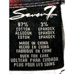 Seven7 Skinny Stretch Bold Floral Print Mid High Rise Jean Y2K Vintage Aesthetic Photo 9