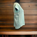 Stylus short sleeve top white and robin blue small Photo 4