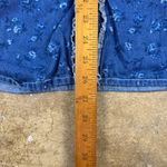 Cabin creek Vintage‎  Women’s Denim Floral Button Up Blue Ruffle Cottagecore S Photo 7