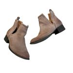 Jeffrey Campbell  Muskrat Cut Out Slip on Bootie, Sz 7 Photo 5