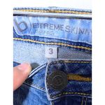 Bullhead Extreme Skinny Low Rise Jeans Women Juniors 3 Stretch Skater Casual Y2K Blue Size 23 Photo 3