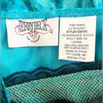 Charades Renaissance Queen Costume Blue Velvet Gown and Headpiece NEW IN PACKAGE Size XS Photo 10