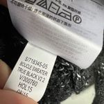 Gap  Boucle Sweater Size XS Black White Pullover‎ Crew Neck NWT Photo 6