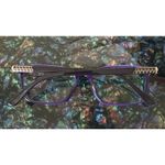 Bulova  Hopewell Eyeglasses Eyewear Black Purple Frames Only Eggplant 53-15-140 Photo 3