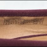 Vionic Daphne Suede Patent Block Heel Bow Low Pump Shoes Merlot Black Burgundy 8 Photo 10