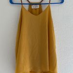 Sweet Wanderer Mustard Top No Sleeves Photo 0