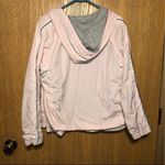 Reebok Vintage Reekbok Casual Pink Shirt Lined Sporty Hooded Jacket Size Large Photo 7