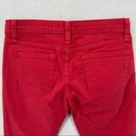 BDG  Pink Denim Stretch Cropped Skinny‎ Jean Low Rise Size 26 Photo 4