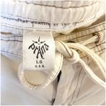 prAna Women’s Outdoor Cotton Shorts Size Large Light Tan Tie Waist 90’s Y2K Photo 5