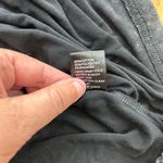 POL  Top Shirt Tunic Womens Small Black Oversized Faded Distressed Babydoll Photo 5