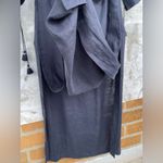 Ancient Kallos navy Linen Kaftan Dress Photo 6