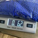 Habitat  Womens XS Blue Textured Art To Wear Top Button Collared Photo 6