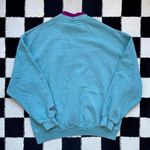 Top Stitch Blue Birdhouse Crewneck Size M Photo 1
