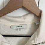Vince  White Quarter Zip Sweatshirt Photo 1