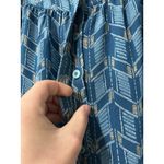 Ariat Women Blouse Size Medium Lightweight Buttons Long Sleeve Colorful Western Photo 13