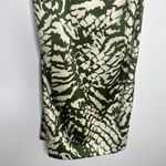Donna Ricco New York Green & Beige Pattern Bodycon Formal Y2k Dress Size 6 Photo 3