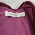 Urban Outfitters Velvet Burnout Kimono Wrap Purple Floral Draped NWT One Size Photo 14