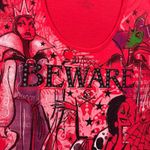 Disney Villains Beware Short Sleeve Graphic Tee Shirt Women's XL Red Cruella Photo 3