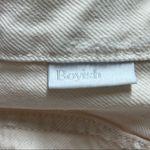 Boyish by Her Corey Distressed Denim Skirt in Rosemary’s Baby Cream Color 26 Size undefined Photo 5