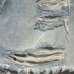 Kancan Estilo XS Distressed Pastel Thread Denim Cut Photo 12