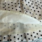 J.Crew  Black and Cream Pleated Mini Skirt Photo 3