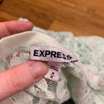 EXPRESS Mint Green Lace Studded V Neck Sleeveless Tank Top Womens Size Medium Photo 3