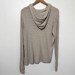 Joah Brown  Bungalow Hoodie Oatmeal Ribbed One Size Photo 4