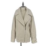 RUNAWAY THE LABEL - Women's Off Duty Ivory Jacket Size 10 Retail $120 Photo 5