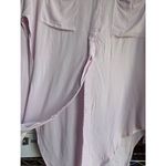 Anthropologie  Maeve front tie lilac shirt XS Photo 4