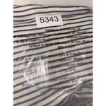 The Kooples Lace Up Striped Shirt Long Sleeve Size 2 Popover Top French Design Photo 9