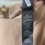 Chico's Chico’s Black Label Womens Size 0 US 4 Tan High Slit Crepe Tunic Blouse Top Photo 4