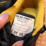 Nike Air Force 1 LX Low Top Sneakers Black/Yellow Women's 8.5 AF1 streetwear Photo 9