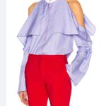 Rosetta Getty Striped Poplin Fold Photo 1