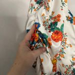 For Love & Lemons Brandy Floral Top Ivory Size Small Photo 6