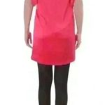Ted Baker EMMAT Pink 100% Silk Top Dress Black Beaded Neckline Photo 1