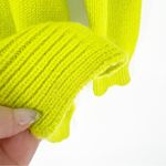 ZARA Ruffle Tunic Sweater M/L Green Photo 5