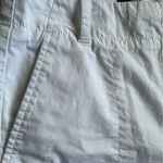 Talbots White Stretch Straight Leg Ankle Cropped Pants High Rise Size 14P Photo 5