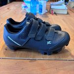 Rockrider womens XC100 cycling mountain bike shoes black 5 Photo 3