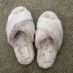 Target Pink Fuzzy Slippers Photo 1