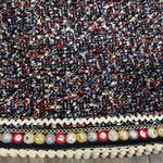 ZARA  Woman Tweed Tassel Skirt size medium Photo 5