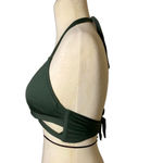 Kona Sol  Bikini Women's Top Green, Size M Photo 3