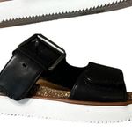 Clarks Women's Elayne Ease Black Leather Slide Sandal NEW Size 6 Photo 8