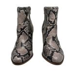 Carlos Santana Carlos by  Rowan Western Booties Ankle Boots Snakeskin Size 6 Photo 1