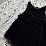 Gap  Black Velvet Sleeveless Tank Top Photo 5